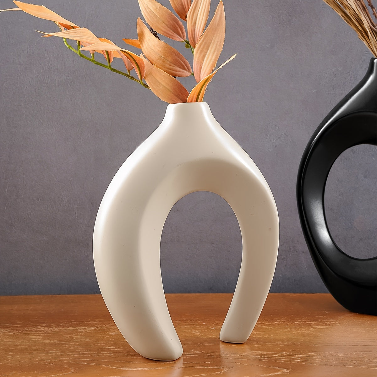 Modern Ceramic Couple Vases